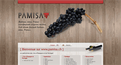 Desktop Screenshot of pamisa.ch